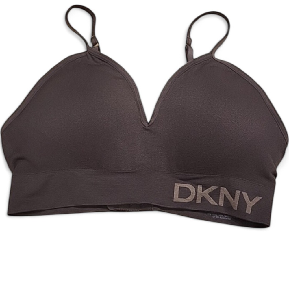 DKNY Wireless Bra 🆕 Soft Stretch Seamless Adjustable Removable Cups NWOT Sz Med